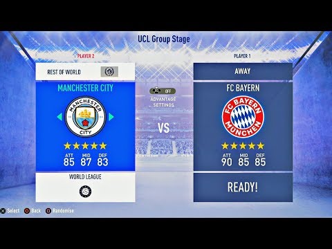 FIFA 19 | Manchester City vs Bayern Munich | Full Gameplay HD | Gamescom 2018 – PS4 Pro