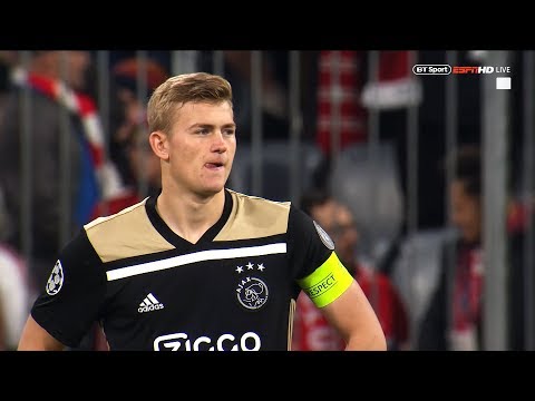 Matthijs de Ligt Against Bayern | 2018