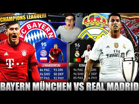BAYERN MÜNCHEN vs REAL MADRID! ?⛔️ FIFA 17: ULTIMATE TEAM – CHAMPIONS LEAGUE SQUAD BUILDER!