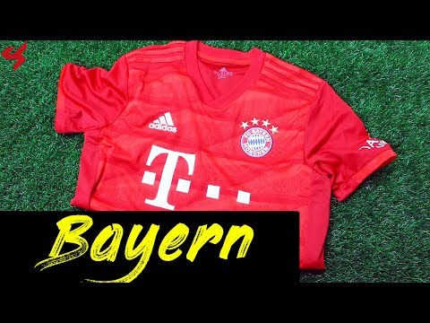 Adidas FC Bayern Munich 2019/20 Home Soccer Jersey Unboxing + Review