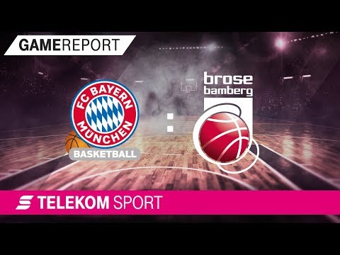 FC Bayern Basketball – Brose Bamberg | 10. Spieltag, 17/18 | Telekom Sport