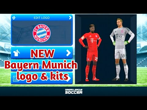 ?NEW?How to import Bayern Munich logo & kits | Dream League Soccer | DREAM GAMEplay
