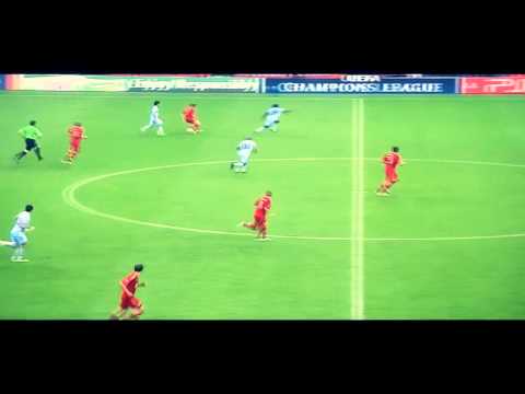 Ribery dribble vs Kun Aguero and Richards – fc bayern vs manchester city 2:0