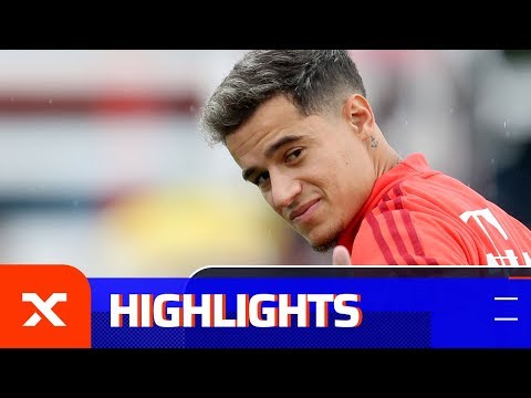 Das erste Training von Philippe Coutinho beim FC Bayern | First training of Coutinho at Bayern