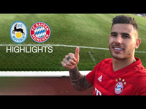 Hernández' Debut at FC Bayern's 23-0 against FC Rottach-Egern | Highlights