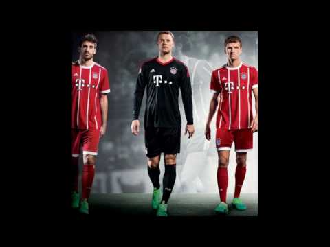 Bayern Munich new home kit for next season 2017- 2018 has been unveiled