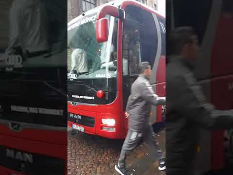 Bayern Munich FC players at Radisson Hotel Glasgow