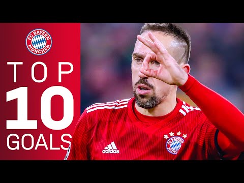 Franck Ribéry – Top 10 Goals for FC Bayern