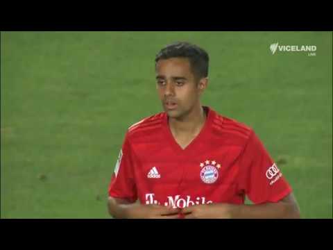 Sarpreet Singh's individual highlights on debut for Bayern against Arsenal