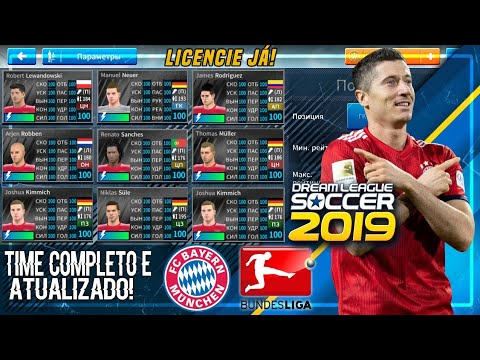 COMO LICENCIAR O TIME DO Bayern München PARA O DREAM LEAGUE SOCCER 19 ATUALIZADO 18/19 SEM HACK