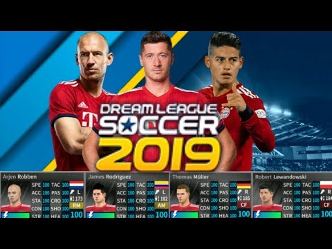 Bayern munich New Update ALL PLAYERS 100 – DREAM LEAGUE SOCCER 2019