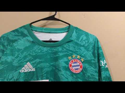 Minejerseys Bayern Munich Goalkeeper Jersey 2019/20 unboxing review