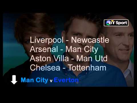 Man City v Everton Live Stream on BT Sport – Watch FREE