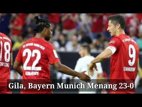 Gila, Bayern Munich Menang 23-0