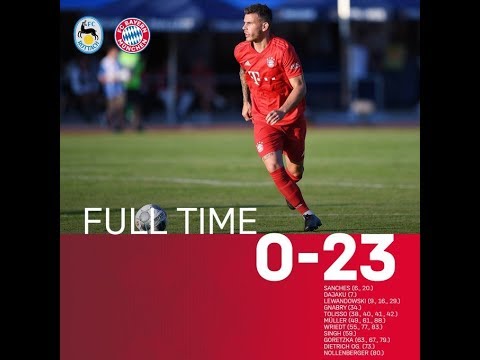 Bayern Munich Romp to Brutal 23 0 Victory Over Amateur Side FC Rottach Egern