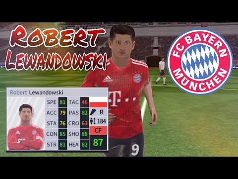 Robert Lewandowski • Skills & Goals – Bayern Munich • Dream League Soccer 2018