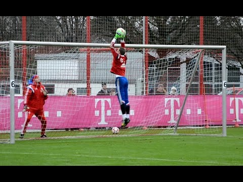 Manuel Neuer – Goalkeeper training FC Bayern Munich – part 4