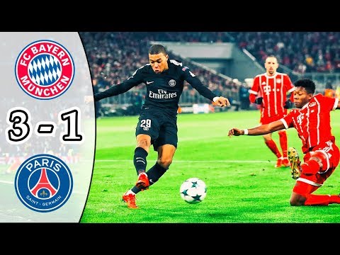 Bayern Munich vs PSG 3-1 | All Goals & Highlights | UCL 2017/18