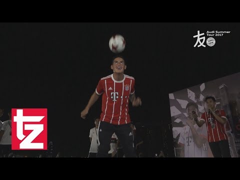 FC Bayern: James Rodriguez zeigt seine Balltricks