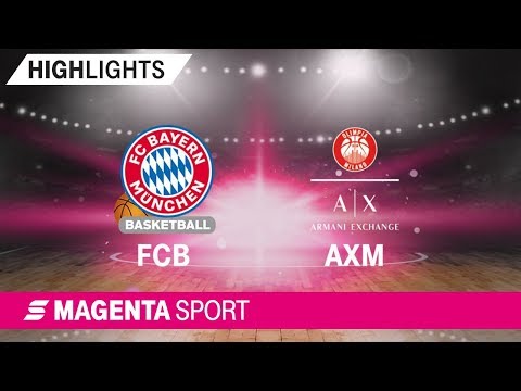 FC Bayern Basketball – Olimpia Milano | ULEB EuroLeague | Saison 19/20 | MAGENTA SPORT