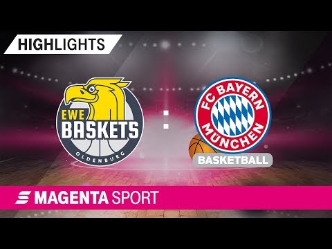 EWE Baskets Oldenburg – FC Bayern Basketball | 4. Spieltag, 19/20 | MAGENTA SPORT