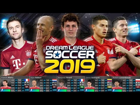 Bayern münih yamasi! Güncel kadro 2019 #Dream League Soccer 2019 PAVARD, ROBBEN, RIBERY..