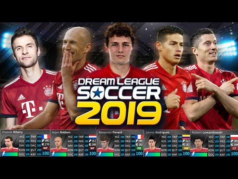 Bayern münih yamasi! Güncel kadro 2019 #Dream League Soccer 2019 PAVARD, ROBBEN, RIBERY..