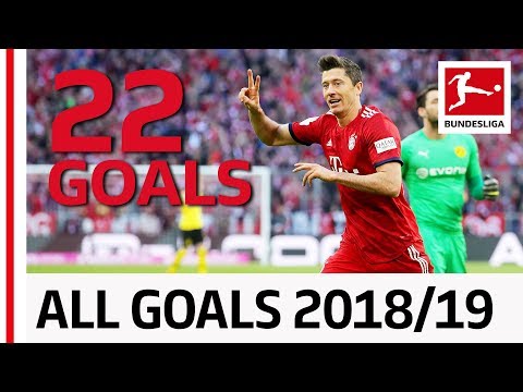 All Goals Robert Lewandowski 2018/19