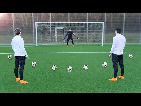 freekickerz vs Kingsley Coman (FC Bayern Munich) – Penalty Football Challenge