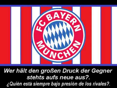 Himno del Bayern Munich/Bayern's anthem/Bayer Hymne