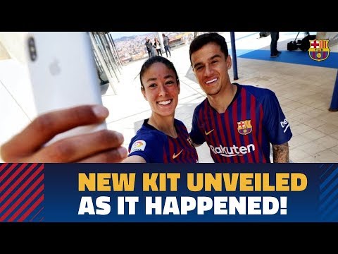 FULL STREAM | FC Barcelona unveils new Nike kit for 2018/19 season