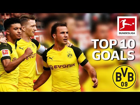Top 10 Goals Borussia Dortmund 2018/19 – Sancho, Alcacer, Reus & More
