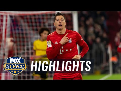 Bayern Munich vs. Borussia Dortmund | 2019 Bundesliga Highlights