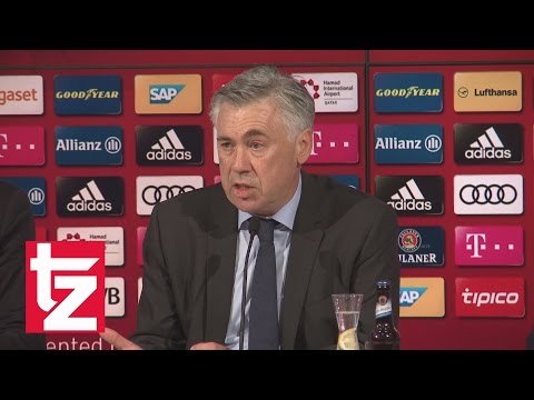 Carlo Ancelotti: Erste Pressekonferenz / FC Bayern / "Ich liebe es, hier zu sein"