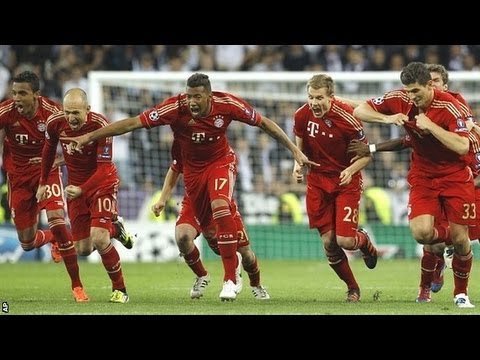 Real Madrid Vs Bayern Munich (2-1) (Champions League Highlights) FIFA 12 vs PES2012