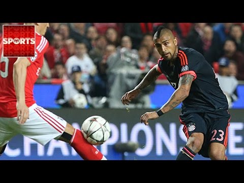 BENFICA 2-2 BAYERN MUNICH (AGG. 2-3) | Goals: Vidal, Muller, Jimenez, Talisca