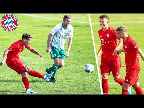 Goal Debuts for Coutinho, Cuisance & Perišić | Vilshofen Rot Weiß – FC Bayern 1-13 | Highlights