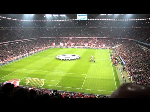 FC Bayern München – Arsenal Champions League theme song 2014. 03. 11.