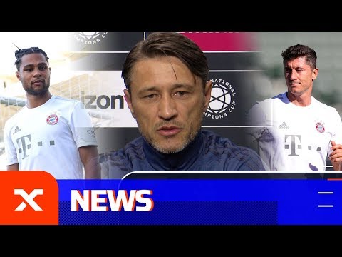 Niko Kovac zu Robert Lewandowski, Serge Gnabry und der Konkurrenz | FC Bayern München | SPOX