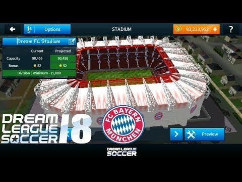 Hướng dẫn mod sân vận động (FC BAYERN MUNCHEN STADIUM) trong DREAM LEAGUE SOCCER 2018.