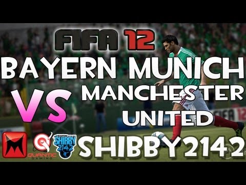 FIFA 12 Bayern﻿ München vs. Manchester United Gameplay "CPU IS LEGENDARY!" Live Commentary