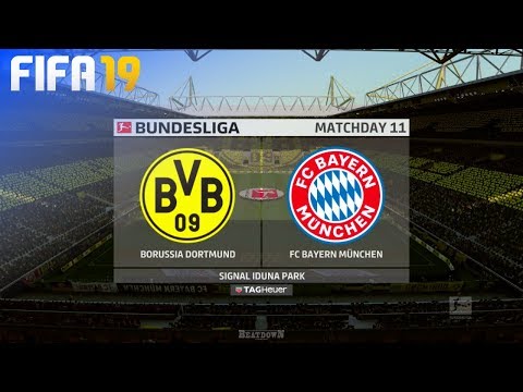 FIFA 19 – Borussia Dortmund vs. FC Bayern München @ Signal Iduna Park