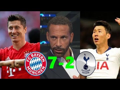 Tottenham vs Bayern Munich 2-7 Post Match Analysis; S. Gnabry Poker Goals & Rio Ferdinal REACTION