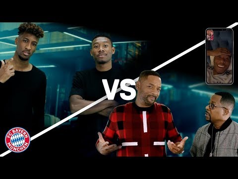 Bad boys for life vs. Stern des Südens | Alaba & Coman sing with Will Smith & Martin Lawrence