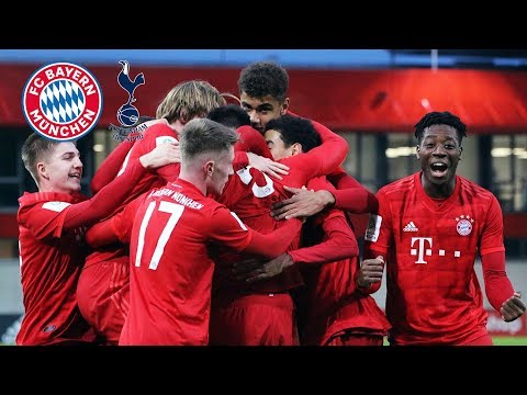 U19 finishes Youth League group undefeated | FC Bayern vs. Tottenham 3-0 | Highlights