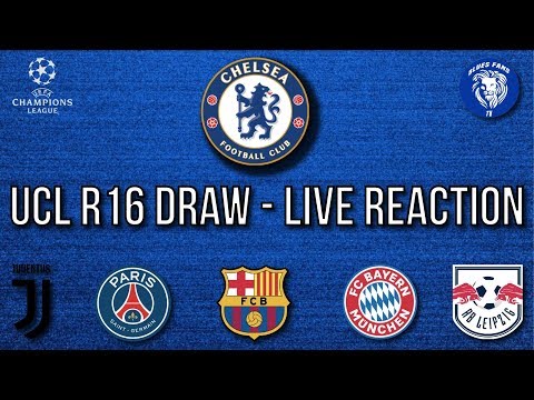 CHAMPIONS LEAGUE R16 DRAW – LIVE REACTION | CHELSEA vs BAYERN MUNICH!