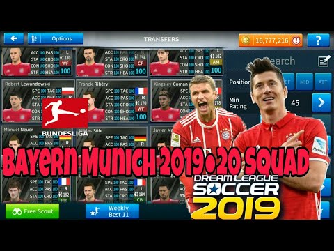 How to get Bayern Munich 2019-20 squad in Dream league 19| München in Dream league19|sabi