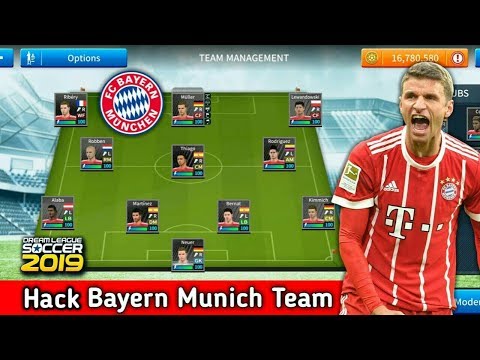 How to hack FC Bayern Munich team 2019★All players 100★Dream League Soccer 2019