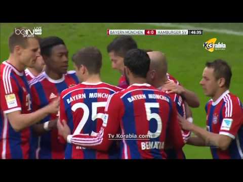 Bayern Munich Vs Hamburg 8-0