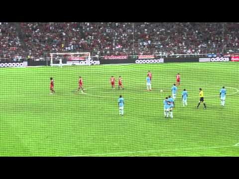 01.08.2013 Audi Cup 2013 – Elfmeter LIVE Thomas Müller FC Bayern gegen Manchester City